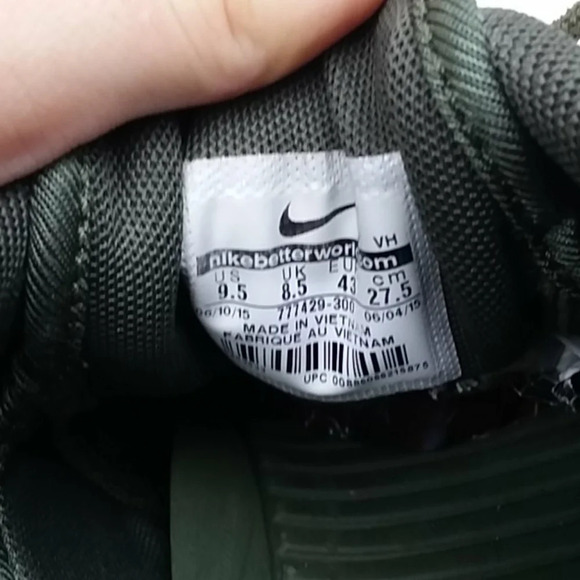 Nike Green Roshe One Knit Jacquard - Picture 7 of 7